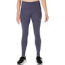 Road Winter High Waist Lauftight Damen-Blaugrau