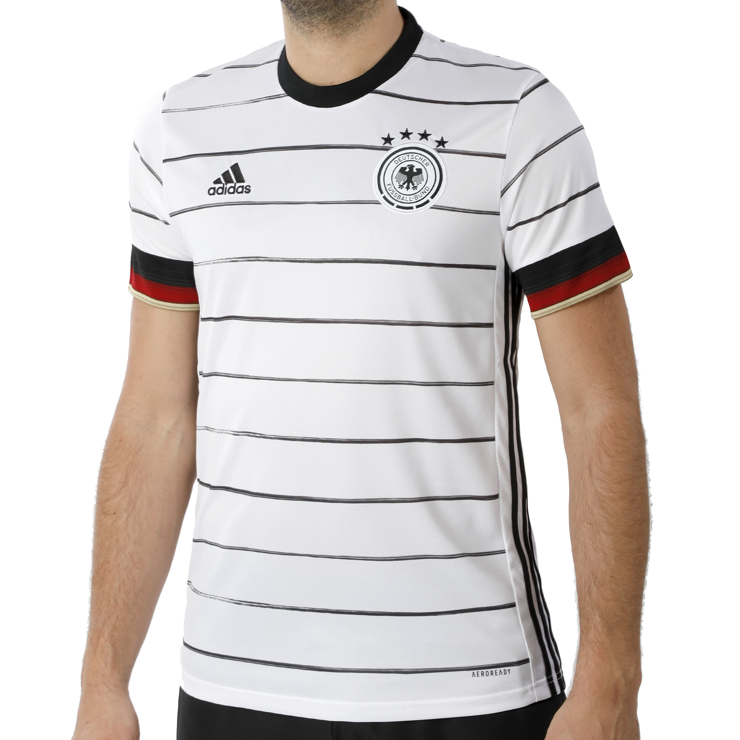 adidas DFB Trikot Herren WeiB Schwarz online kaufen Tennis Point AT