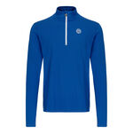 BIDI BADU Bekleidung BIDI BADU Zac Tech Longsleeve Herren-Petrol,Weiß