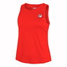 Alma Tank-Top Damen-Rot,Dunkelblau