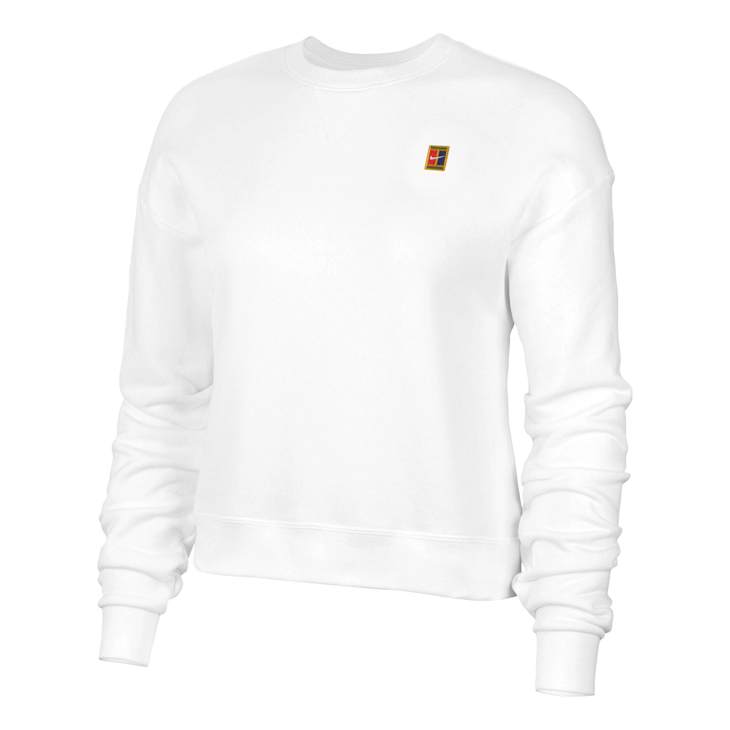 Nike Court Crew Heritage Sweatshirt Damen Weiß, Mehrfarbig Nike Court Crew Heritage Sweatshirt Damen Weiß, Mehrfarbig