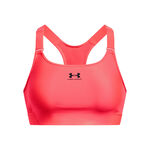 Under Armour Bekleidung Under Armour Heatgear High Sport-BH Damen-Koralle