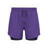 Zeroweight 5in 2in1 Laufshorts Herren-lila