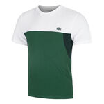 Lacoste Bekleidung Lacoste Urban Colorblock T-Shirt Herren-Weiß