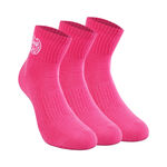 BIDI BADU Bekleidung BIDI BADU Anchor Ankle Move Tennissocken 3er Pack-Pink