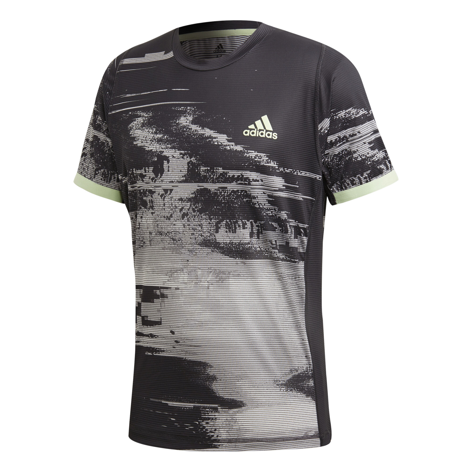 adidas New York Printed T Shirt Herren Dunkelgrau, Grau adidas New York Printed T Shirt Herren Dunkelgrau, Grau