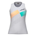 HEAD Bekleidung HEAD Pro Tank-Top Damen - apricot, wei&szlig;