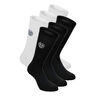 Don Carlito XXL Crew Move Sportsocken 6er Pack-Schwarz,Wei&szlig;