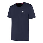K-Swiss T-Shirt K-Swiss KS AP HYPERCOURT BASIC TEE T-Shirt Herren-dunkelblau