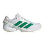 adidas Tennisschuhe adidas Adizero Ubersonic 5 Rasenschuh Damen-Wei&szlig;,Gr&uuml;n