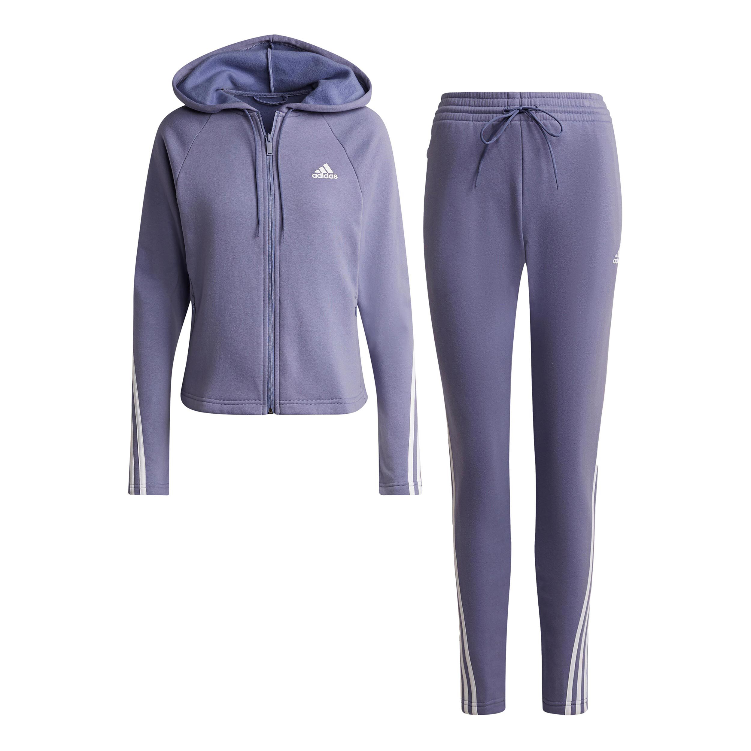 Adidas cotton trainingsanzug damen store