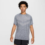 Nike Bekleidung Nike Stride Tee Laufshirt Herren-blaugrau