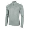 Velocity Cloudspun 1/4 Zip Laufshirt Herren-Gr&uuml;n