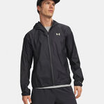 Under Armour Laufjacke Under Armour Explor Trail Run Rain  Laufjacke Herren-anthrazit, hellgr&uuml;n