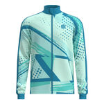 BIDI BADU Bekleidung BIDI BADU Good Vibes Printed Trainingsjacke Herren-Petrol,Mint