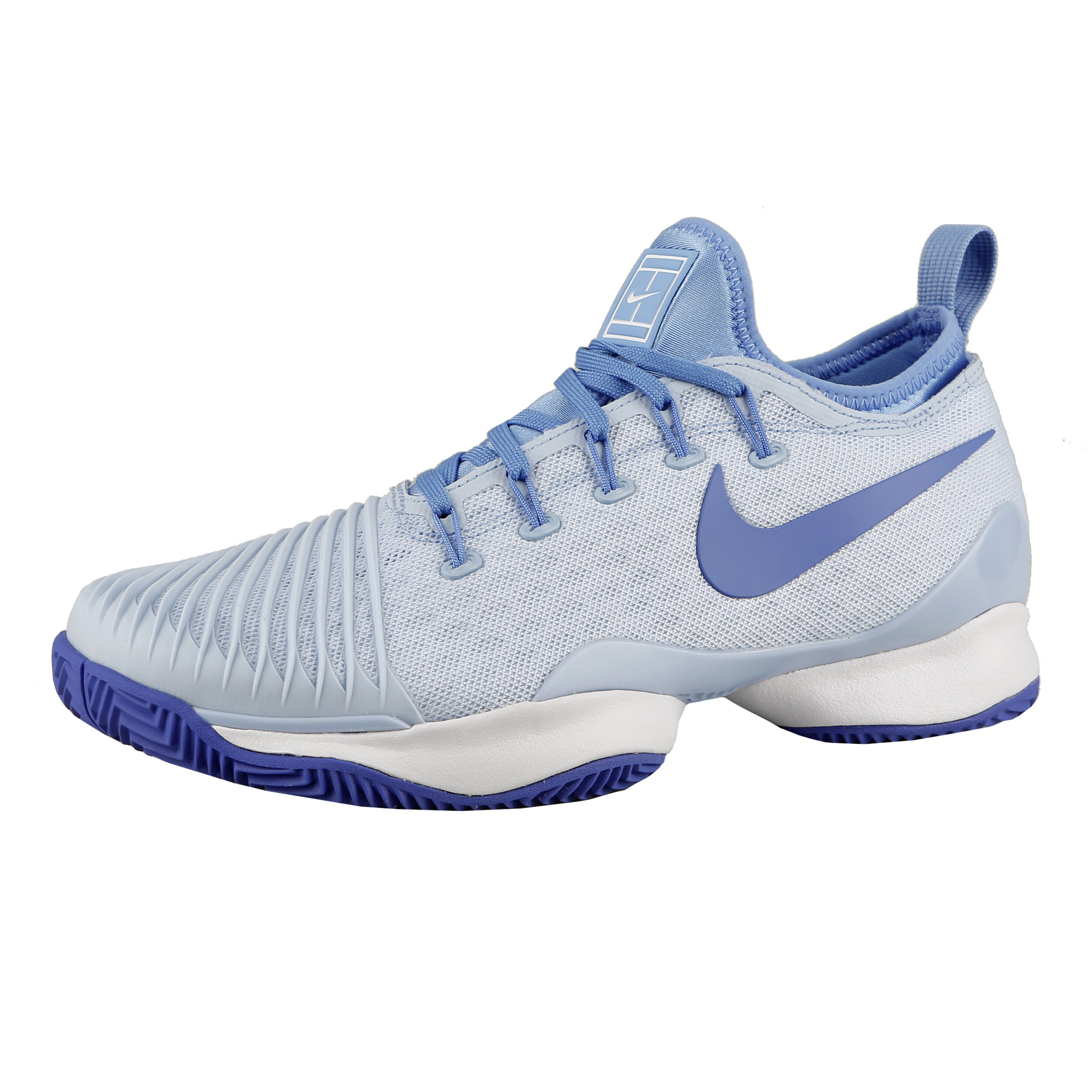 Nike Air Zoom Ultra React Clay Sandplatzschuh Damen Hellblau WeiB online kaufen Tennis Point AT