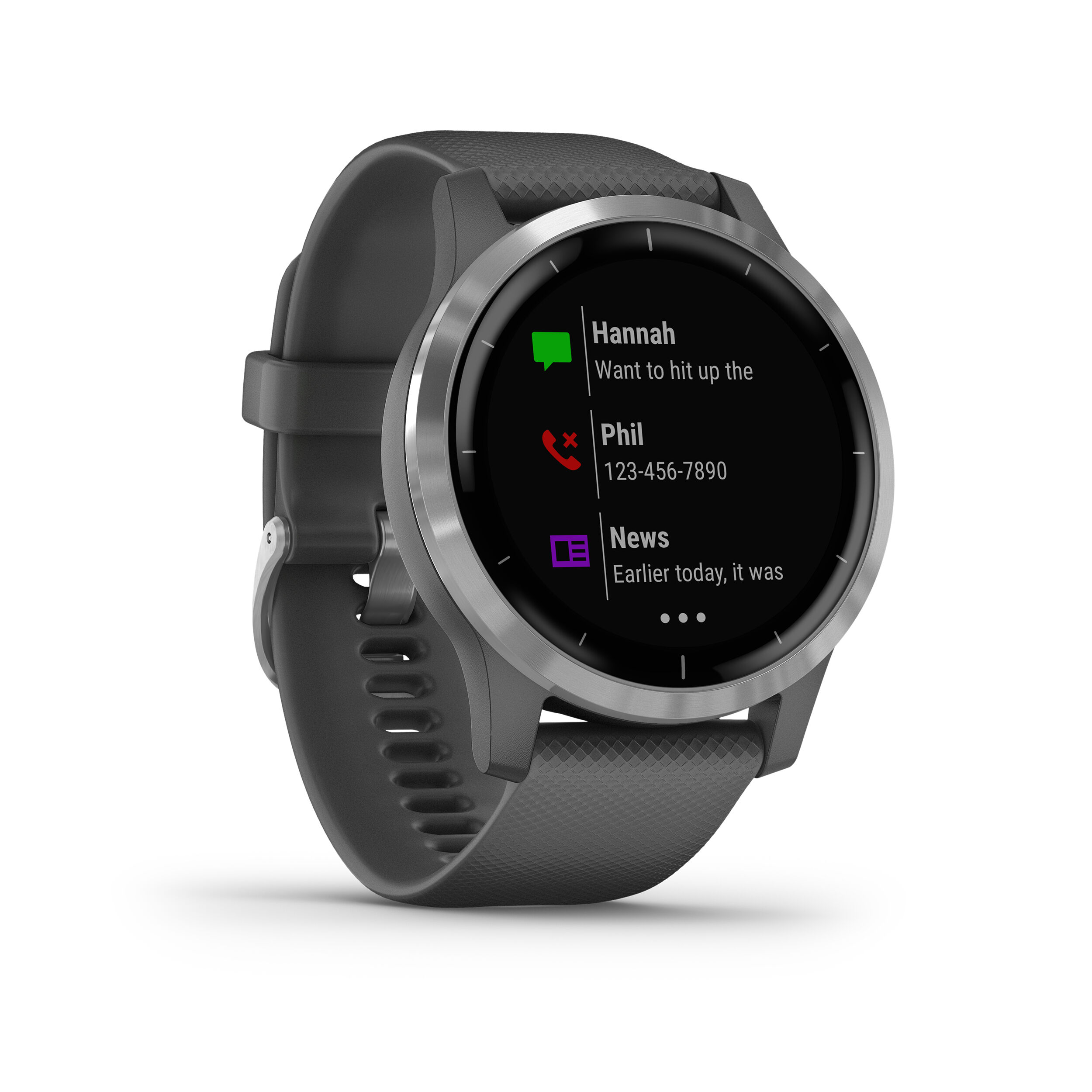 online kaufen | Tennis-Point Garmin VIVOACTIVE 4 Pulsuhr - Grau