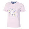 Mind Swirl Court T-Shirt Damen-Flieder,Mehrfarbig