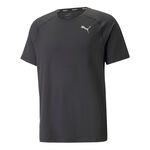 Puma Bekleidung Puma Run Cloudspun Laufshirt Herren-Schwarz