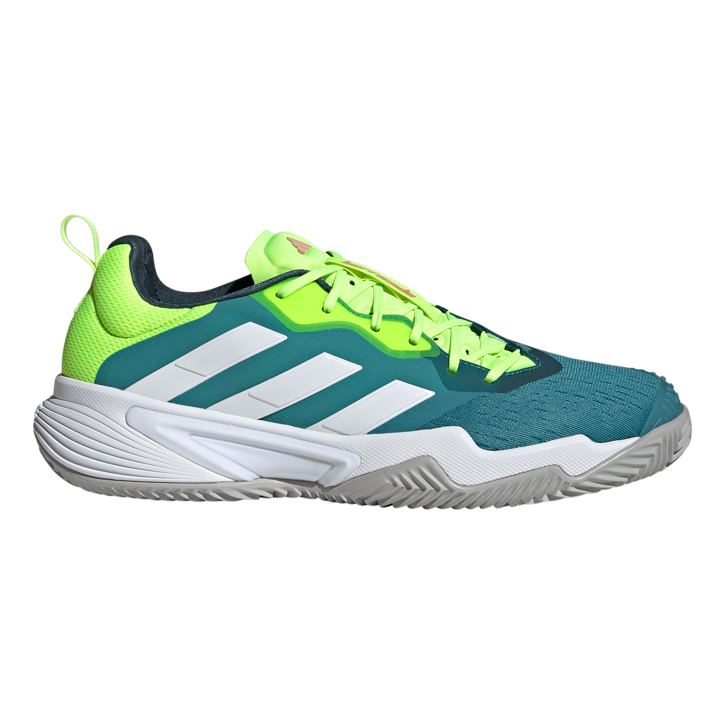 adidas Barricade Sandplatzschuh Herren Petrol Neongr n online