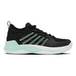 K-Swiss Tennisschuhe K-Swiss Hypercourt Supreme 2 Sandplatzschuh Damen-Schwarz,Mint