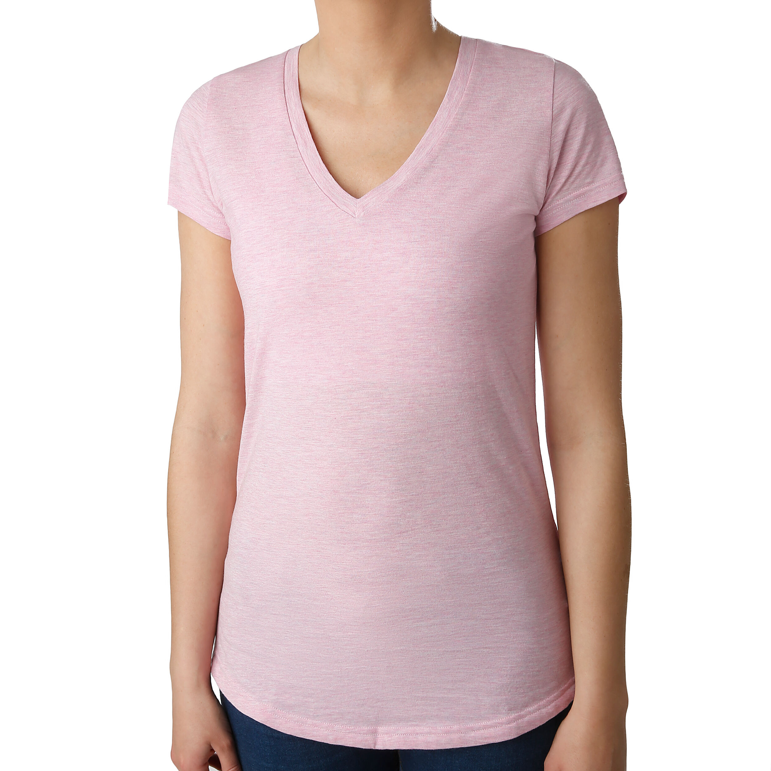 adidas ID Winners V Neck T Shirt Damen Rosa, Nude online ADIDAS Damen Shirt ID Winners Muscle rosa | XS