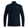 Essential 1/2 Zip Laufshirt Herren-dunkelblau