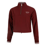 Wilson Bekleidung Wilson Davenport Woven Popover Trainingsjacke Damen-berry