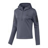 Own The Run Winter Half-Zip Laufshirt Damen-Lila