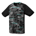 Yonex Bekleidung Yonex Crew Neck T-Shirt Herren-Schwarz