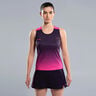 Pro Tank-Top Damen-pink,schwarz