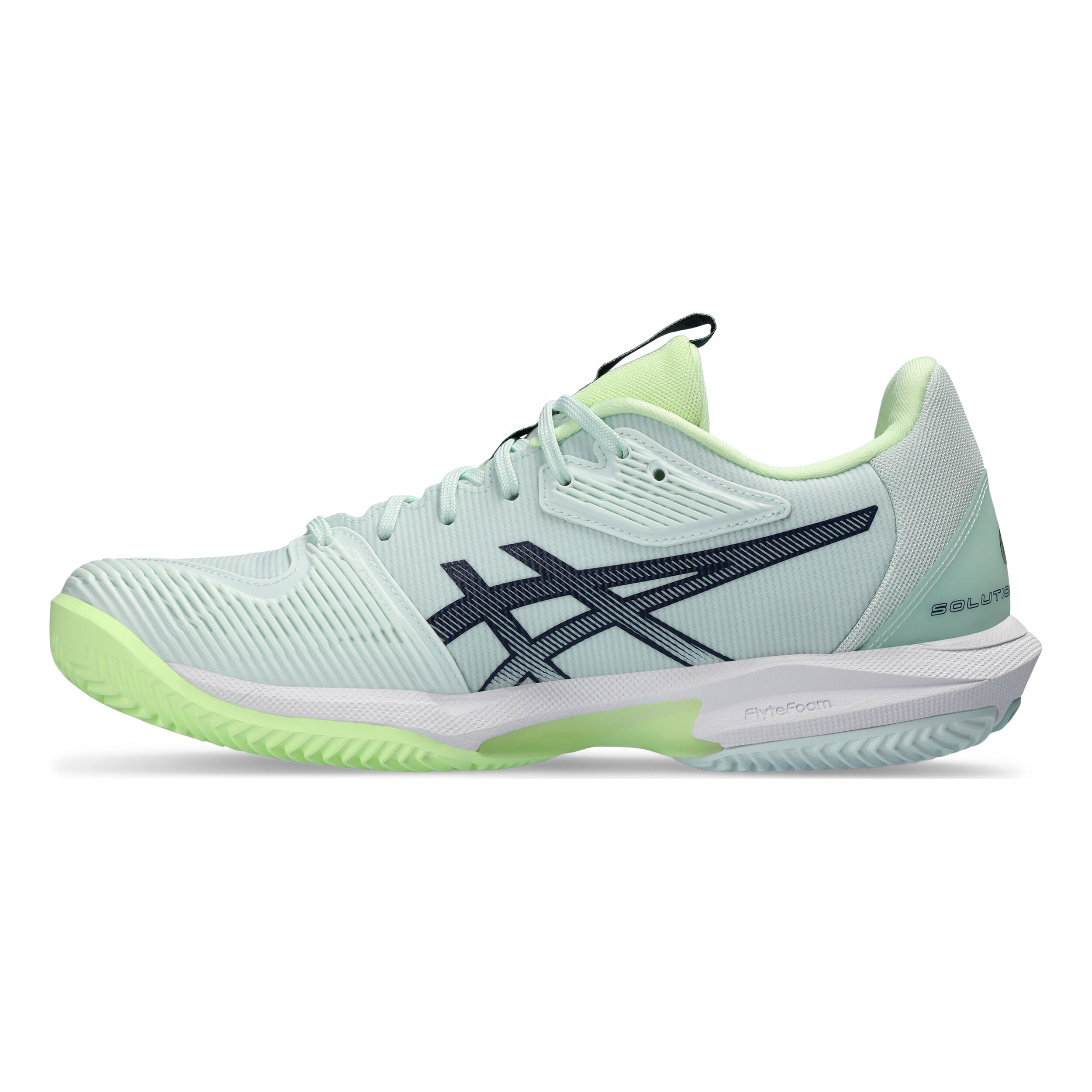 ASICS Solution Speed FF 3 Sandplatzschuh Damen Mint Dunkelblau online kaufen Tennis Point AT