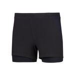 Babolat Bekleidung Babolat Exercise Shorts Damen-Schwarz,Grau