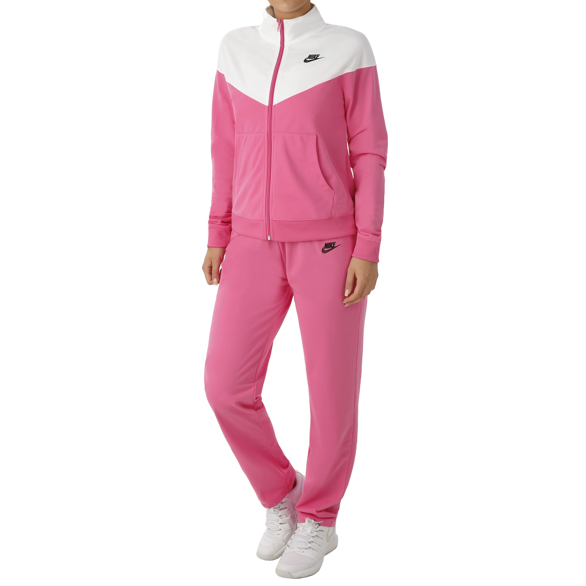 Bezit Houden bijtend Nike Sportswear Trainingsanzug Damen - Pink, Weiß online kaufen |  Tennis-Point