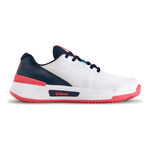 Wilson Tennisschuhe Wilson Intrigue Pro Sandplatzschuh Damen-Weiß,Dunkelblau