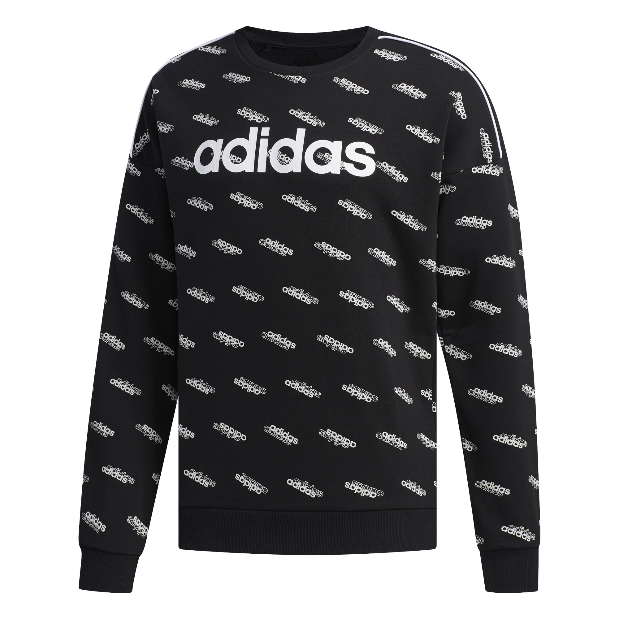 Adidas pullover schwarz weiß muster clearance