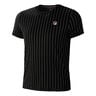 Stripes T-Shirt Herren-Schwarz,Weiß