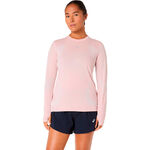 ASICS Bekleidung ASICS Road Seamless Laufshirt Damen-rosa, rot
