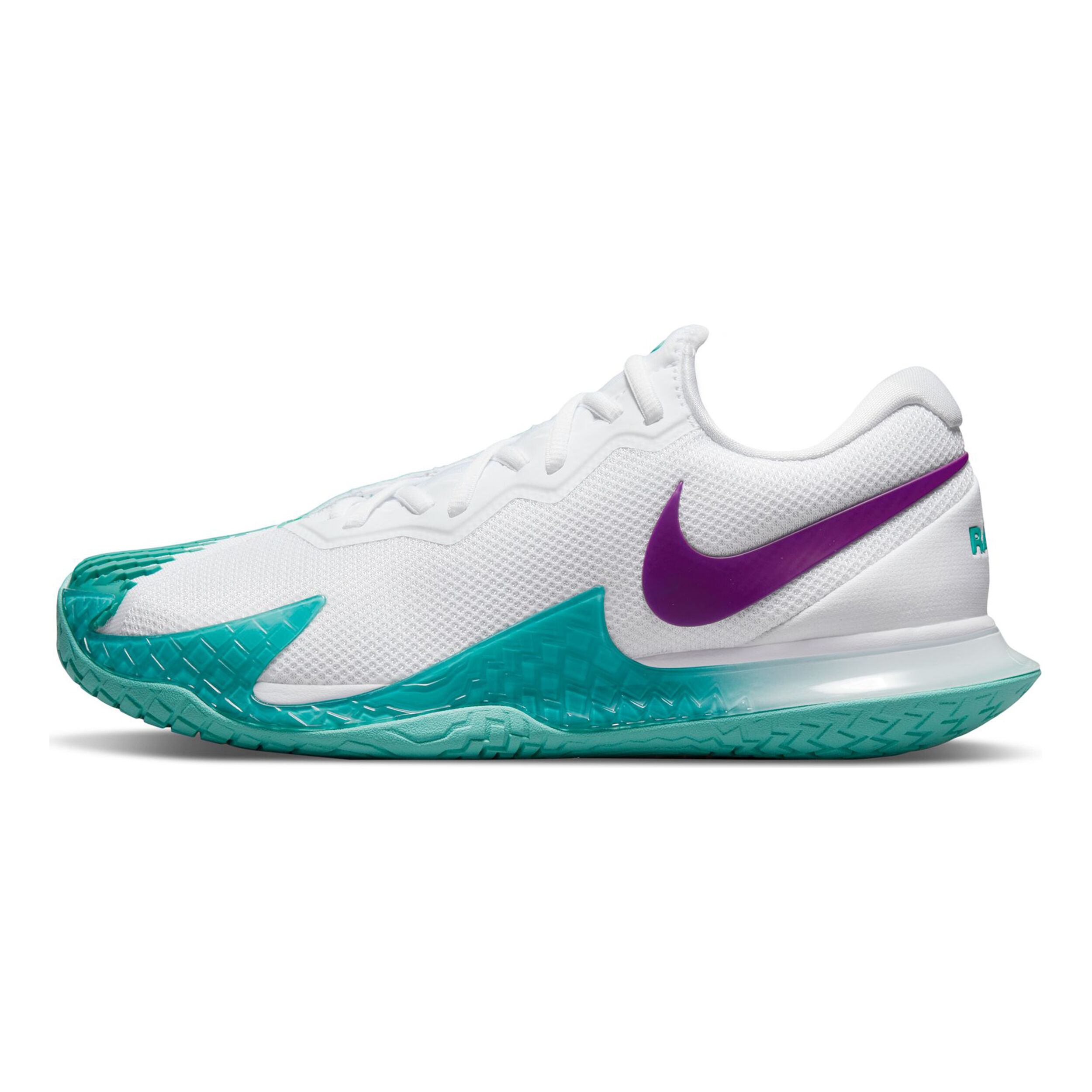 Nike Rafael Nadal Court Vapor Zoom Cage 4 Allcourtschuh Herren WeiB Grun online kaufen Tennis Point AT