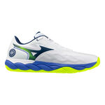 Mizuno Tennisschuhe Mizuno Wave Enforce Court Allcourtschuh Herren-Wei&szlig;,Blau