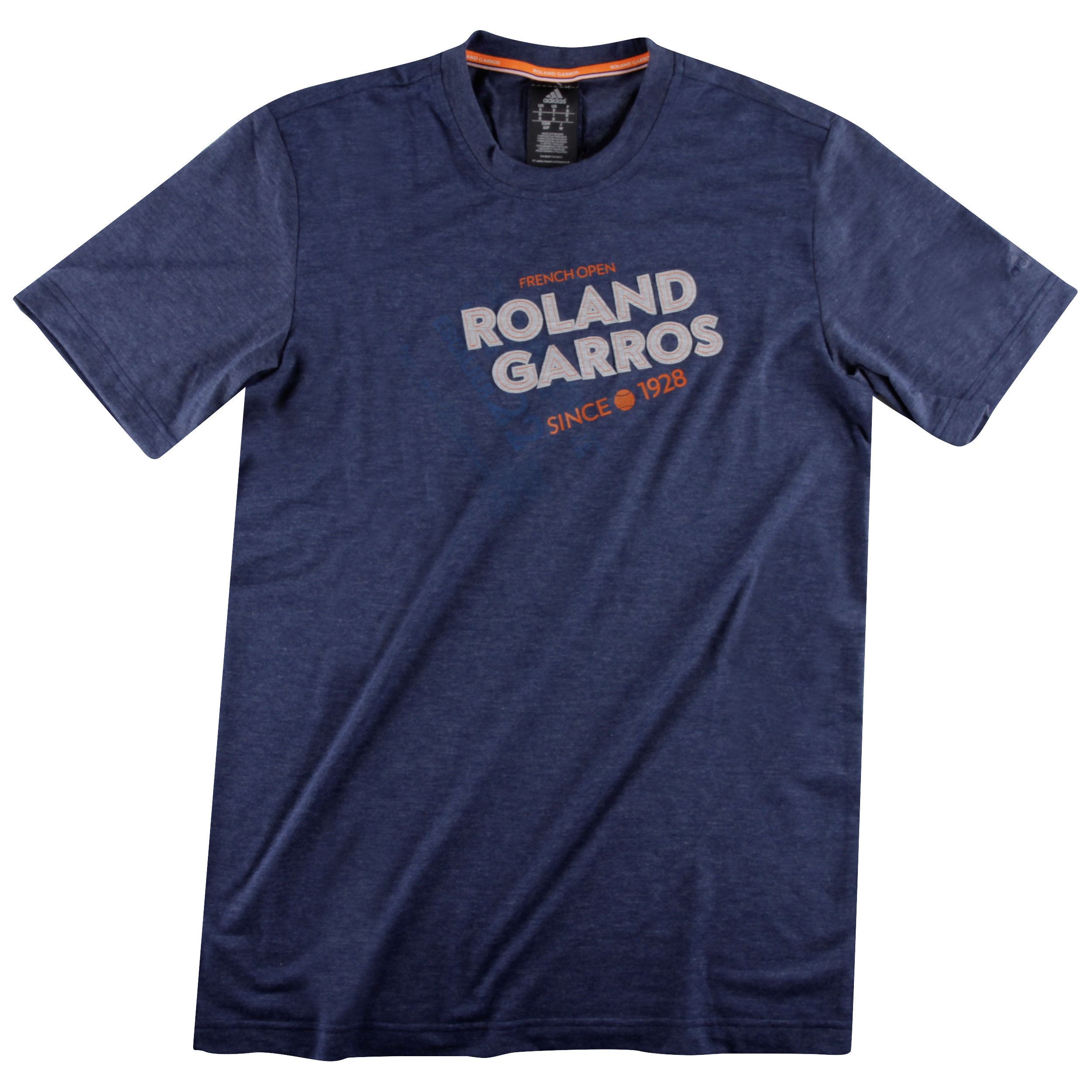 adidas Roland Garros Logo T Shirt Herren Dunkelblau online adidas Roland Garros T Shirt Herren Dunkelblau, Blau