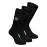 Don Carlito Crew Move Tennissocken 3er Pack-Schwarz,Wei&szlig;