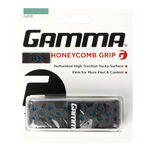 Gamma Basisgriffbänder Gamma Honeycomb Cushion Grip 1er Pack-Schwarz,Blau