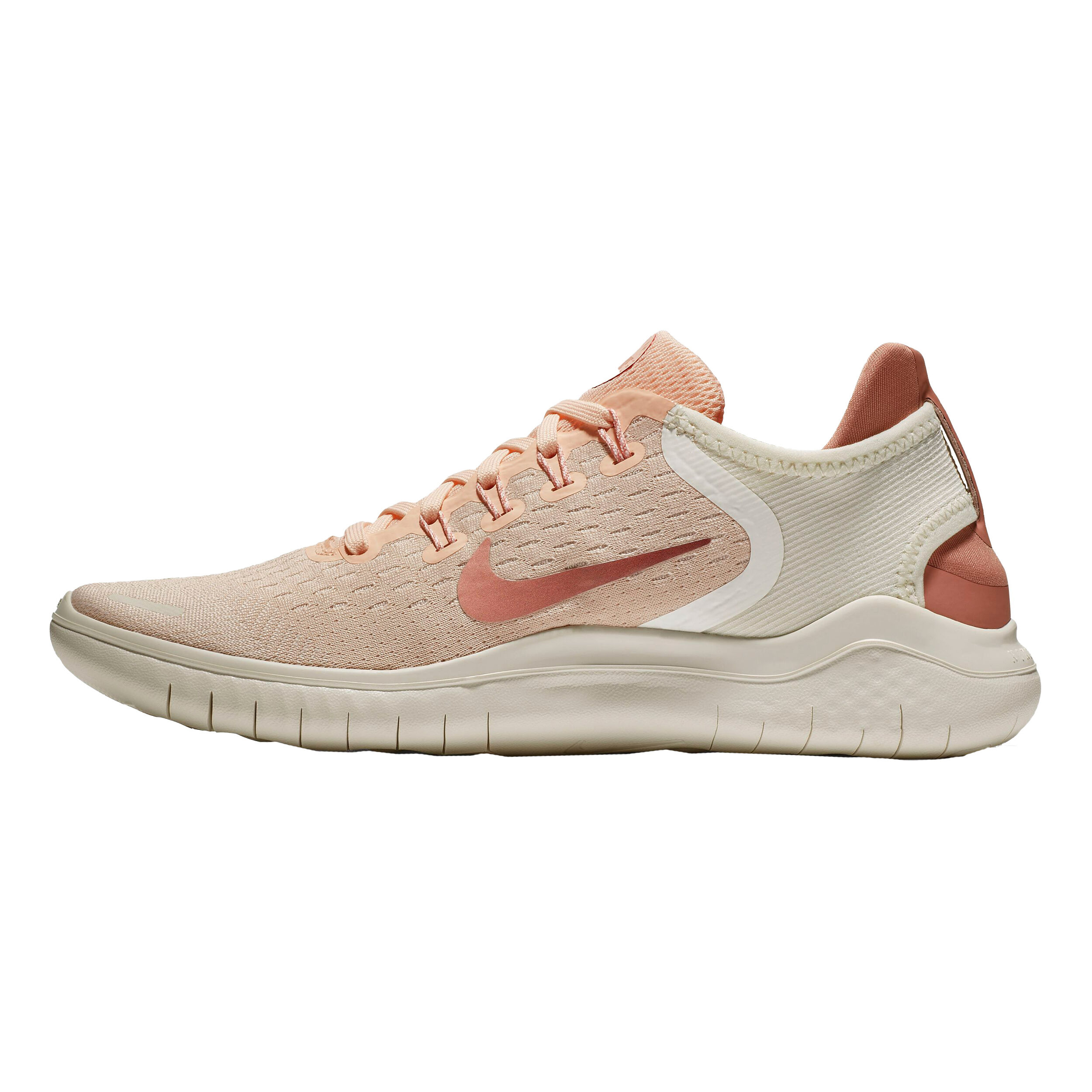 Free Run 2018 Fitnessschuh Damen Creme Rosa