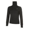 Swift Therma-Fit Laufshirt Damen-Schwarz