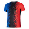 DryAeroFlow Graphic Laufshirt Herren - schwarz, rot