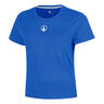 Spin T-Shirt Damen - blau, wei&szlig;