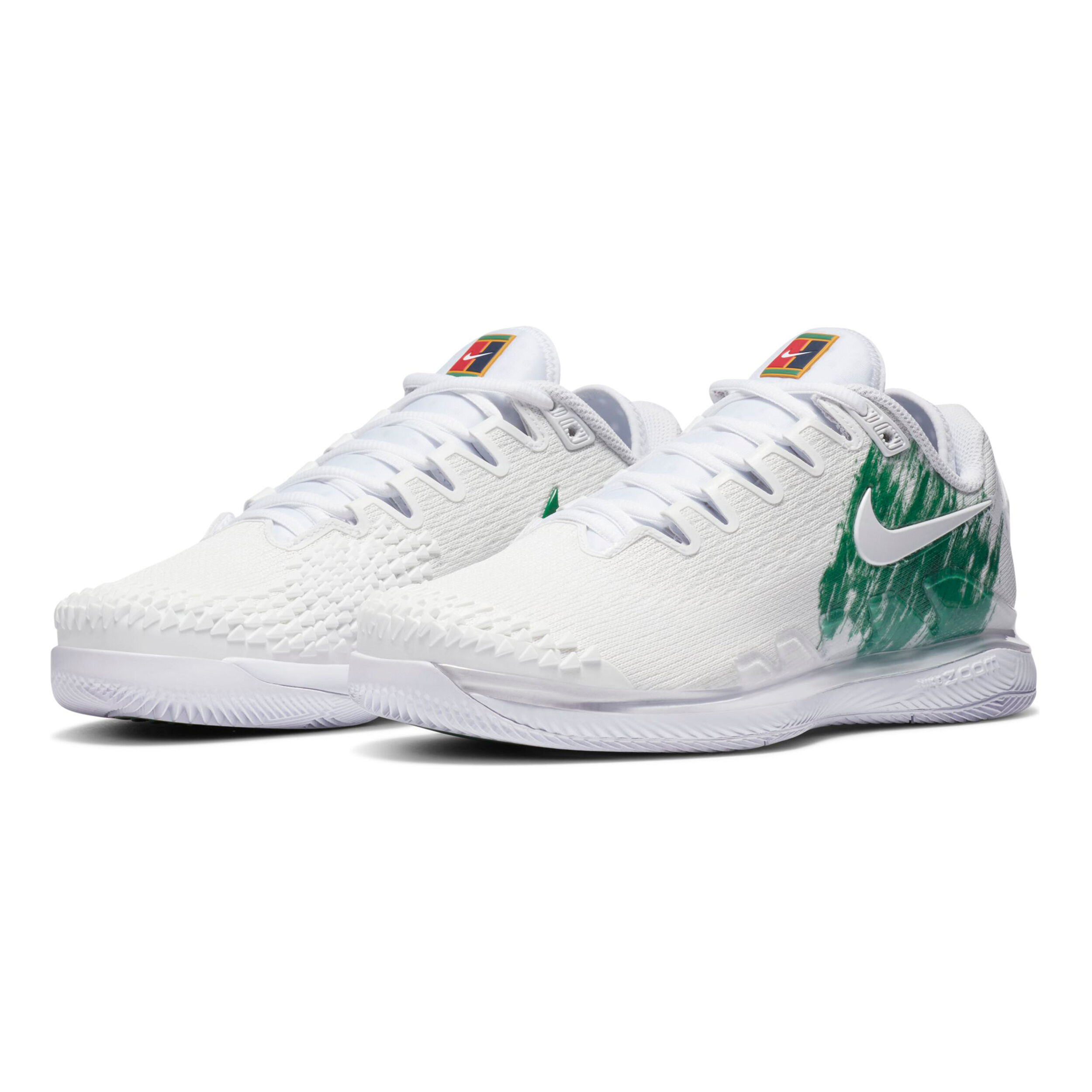 Nike Air Zoom Vapor X Knit Allcourtschuh Damen WeiB Grun online kaufen Tennis Point AT