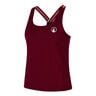 Endlessly Serve & Volley 2.0 Tank-Top Damen-Weinrot,Mehrfarbig