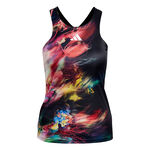 adidas Bekleidung adidas Melbourne Y- Tank-Top Damen-Schwarz,Mehrfarbig
